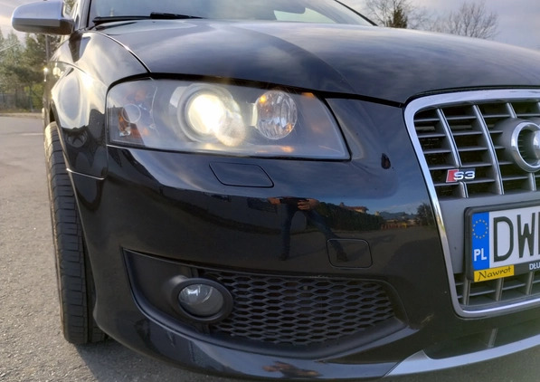 Audi S3 cena 36999 przebieg: 218257, rok produkcji 2007 z Siechnice małe 379